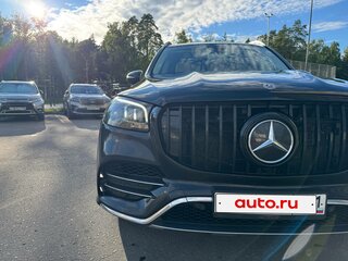 2020 Mercedes-Benz GLS 400 d II (X167), чёрный, 6222222 рублей, вид 3