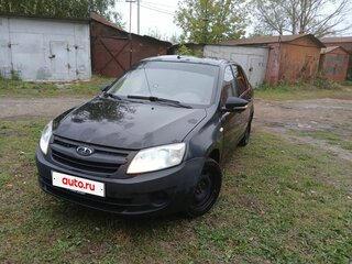 2014 Lada (ВАЗ) Granta I, чёрный, 265000 рублей, вид 1