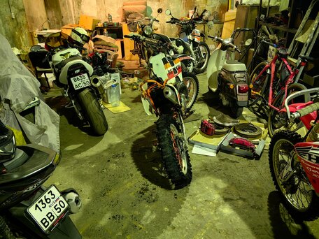 1997 Honda CRM 250, белый, 250000 рублей, вид 5