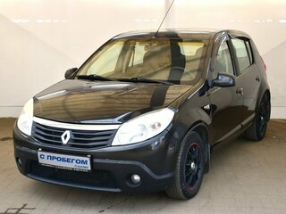 2010 Renault Sandero I, чёрный, 600000 рублей, вид 1