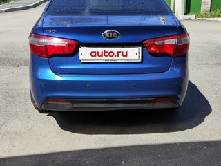 2014 Kia Rio 4-speed III, синий, 1160000 рублей, вид 2