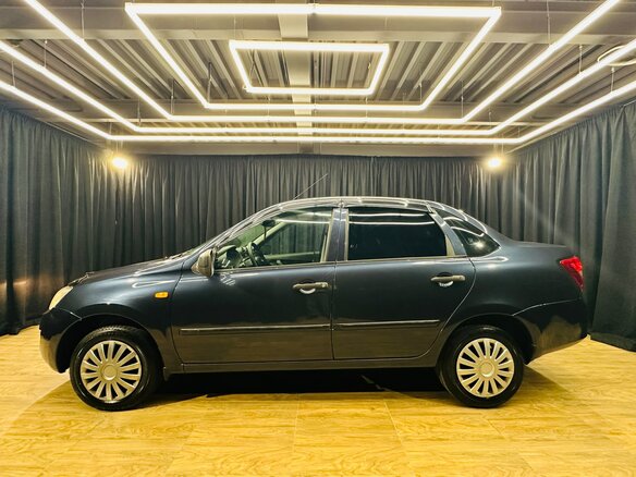 2013 Lada (ВАЗ) Granta I, синий - вид 3