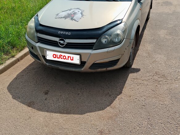 2005 Opel Astra H, бежевый, 350000 рублей - вид 1