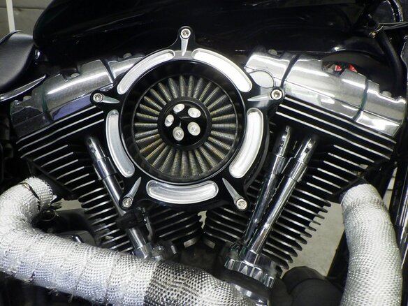 2007 Harley-Davidson Dyna Low Rider, чёрный, 480000 рублей - вид 6