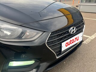 2018 Hyundai Solaris II, чёрный, 1200000 рублей, вид 4