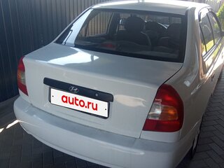 2011 Hyundai Accent ТагАЗ II, белый, 410000 рублей, вид 3