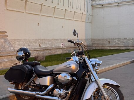 1999 Honda Shadow 750, серебристый, 355000 рублей, вид 2