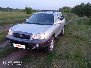 2002 Hyundai Santa Fe I, серебристый, 550000 рублей, вид 2