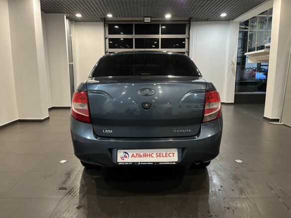 2014 Lada (ВАЗ) Granta I, серый, 318000 рублей - вид 3