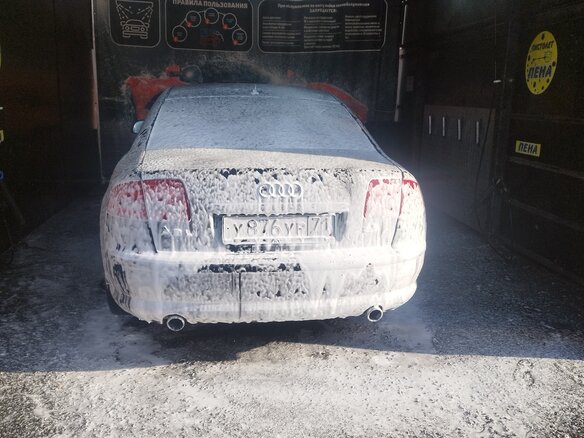 2008 Audi A8 II (D3) Рестайлинг 2, чёрный, 860000 рублей - вид 4