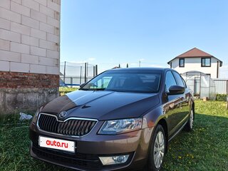 2013 Skoda Octavia III (A7), коричневый, 1030000 рублей, вид 3