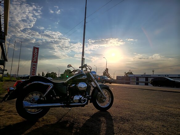 1998 Honda Shadow 400, чёрный, 290000 рублей - вид 5