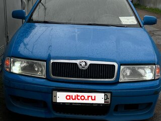 2005 Skoda Octavia I (A4) Рестайлинг, синий, 350000 рублей, вид 2