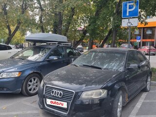 2008 Audi A3 II (8P) Рестайлинг 2, чёрный, 350000 рублей, вид 1