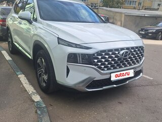 2021 Hyundai Santa Fe IV Рестайлинг, белый, 3950000 рублей, вид 3