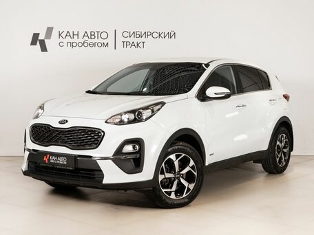 2021 Kia Sportage IV Рестайлинг, белый, 2087000 рублей, вид 1