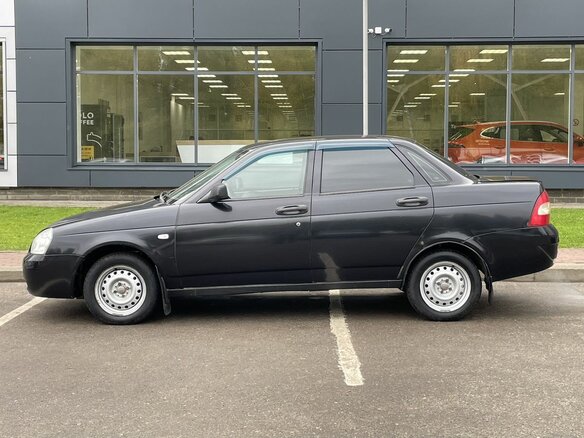 2009 Lada (ВАЗ) Priora I, чёрный, 235000 рублей - вид 7