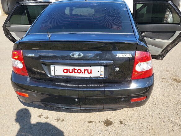 2010 Lada (ВАЗ) Priora I, чёрный - вид 7