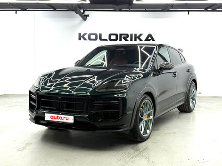 2026 Porsche Cayenne Turbo GT Coupé III Рестайлинг, зелёный, 37000000 рублей, вид 1