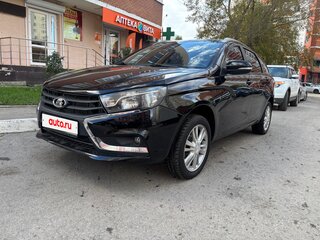 2021 Lada (ВАЗ) Vesta SW I, чёрный, 860000 рублей, вид 3