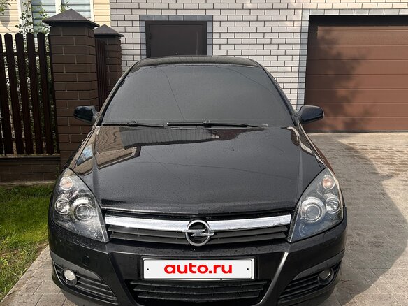2007 Opel Astra H, чёрный - вид 14