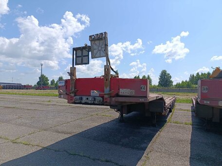 2023 Juterborg Низкорамный трал, красный, 3555900 рублей, вид 1