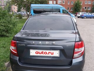 2020 Lada (ВАЗ) Granta I Рестайлинг, серый, 600000 рублей, вид 4