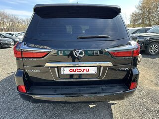2020 Lexus LX 570 III Рестайлинг 2, чёрный, 8500000 рублей, вид 5