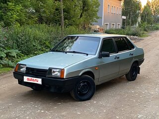 2002 Lada (ВАЗ) 21099, серебристый, 57000 рублей, вид 2