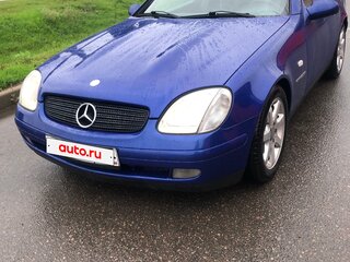 1999 Mercedes-Benz SLK-Класс 200 I (R170), синий, 1350000 рублей, вид 2