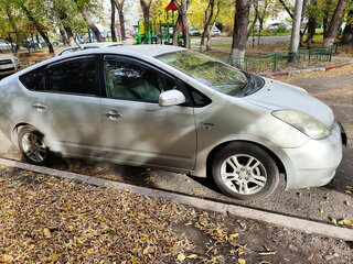 2008 Toyota Prius II Рестайлинг (XW20), серый, 675500 рублей, вид 2