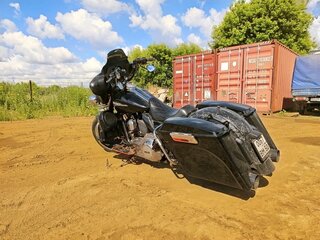 2012 Harley-Davidson Street Glide, чёрный, 1100000 рублей, вид 2