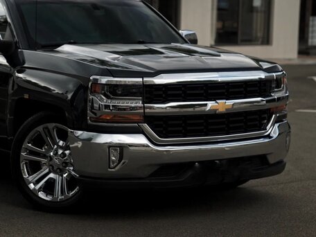 2017 Chevrolet Silverado III (K2XX) Рестайлинг, чёрный, 7700000 рублей, вид 5