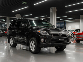 2013 Lexus LX 570 III Рестайлинг, чёрный, 4950000 рублей, вид 2