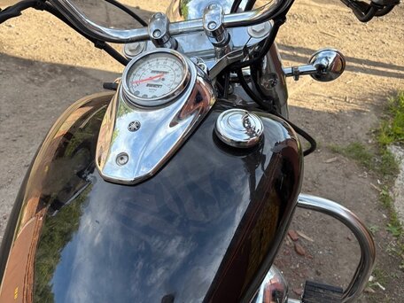 2005 Yamaha XVS650 Drag Star, чёрный, 470000 рублей, вид 5