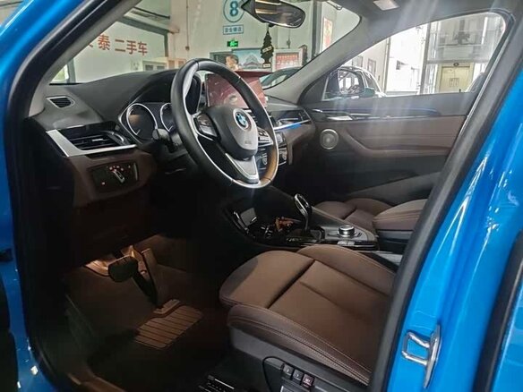 2021 BMW X2 sDrive20i I (F39), голубой, 1850008 рублей - вид 7