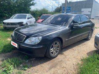 2003 Mercedes-Benz S-Класс 350 Long IV (W220) Рестайлинг, чёрный, 500000 рублей, вид 1