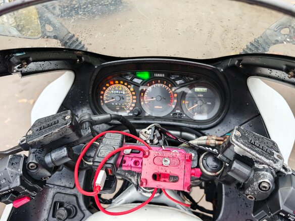 1991 Yamaha FJ1200, белый, 250000 рублей - вид 9
