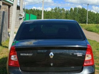 2012 Renault Logan I Рестайлинг, чёрный, 430000 рублей, вид 3