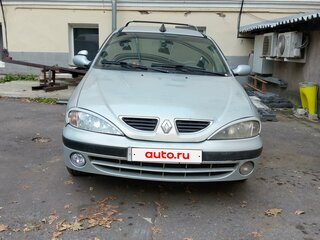 2001 Renault Megane I Рестайлинг, серый, 477700 рублей, вид 1