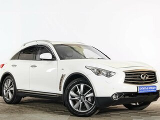 2013 Infiniti FX37 II (S51) Рестайлинг, белый, 2349000 рублей, вид 2