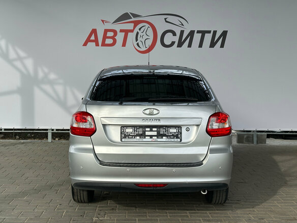 2017 Lada (ВАЗ) Granta I, серебристый - вид 6