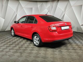 2017 Skoda Rapid I, красный, 1129000 рублей, вид 4