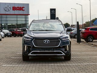 2017 Hyundai Santa Fe III Рестайлинг, чёрный, 2055000 рублей, вид 2