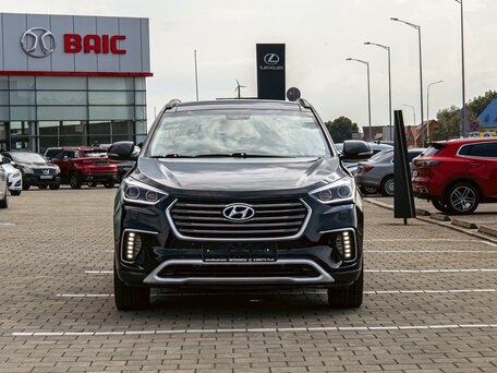 2017 Hyundai Santa Fe III Рестайлинг, чёрный, 2055000 рублей, вид 2