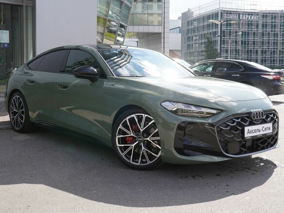 2026 Audi A5 L Sportback III (B10), зелёный, 6299000 рублей - вид 2