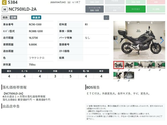 2019 Honda NC 750X, чёрный, 799000 рублей - вид 10