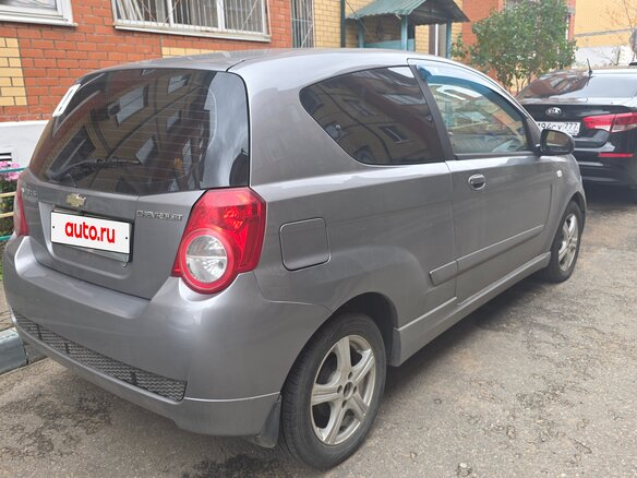 2010 Chevrolet Aveo I Рестайлинг, серый, 410000 рублей - вид 6
