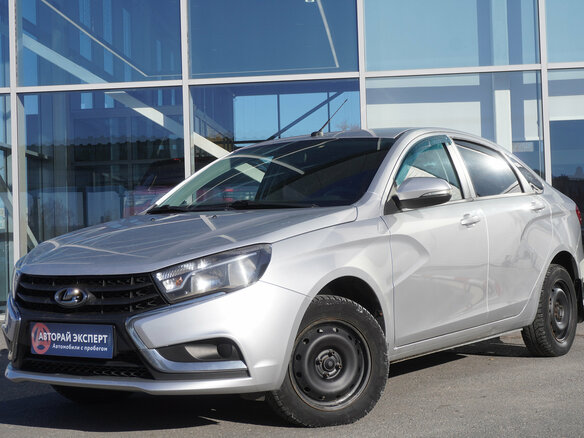 2019 Lada (ВАЗ) Vesta I, серебристый, 838000 рублей