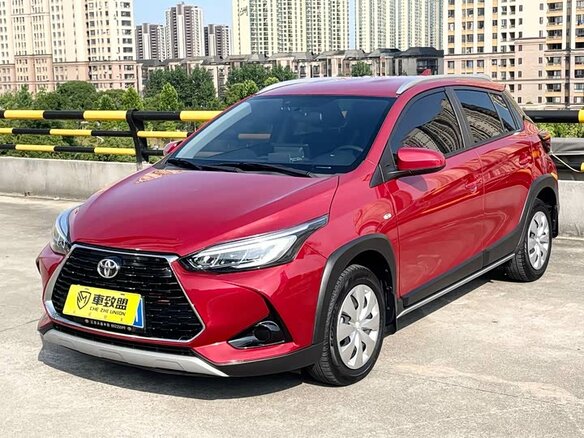 2022 Toyota Yaris IV, фиолетовый - вид 16